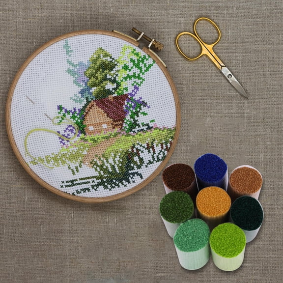 OULII 18Pcs Thick Cotton Yarn for Knitting Assorted Colors Perfect for Handcraft Pillow Sewing