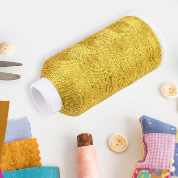 OULII Golden Multi Strand Sewing Thread Ideal for Drapery Quilting and Beading