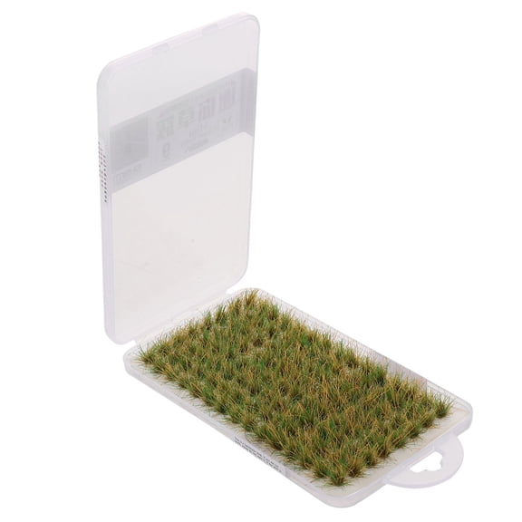 OULII Resin Artificial Grass Tufts Multi-Color for Versatile Diorama and Model Use