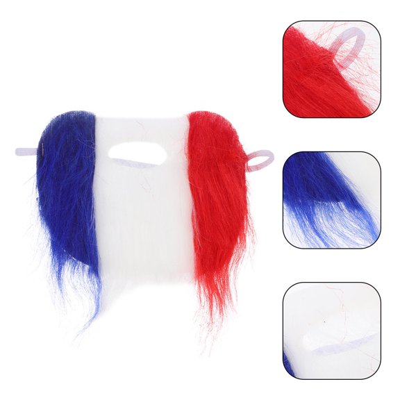 OULII Fancy Dress Beard 1Set for Sport Competitions and Gatherings