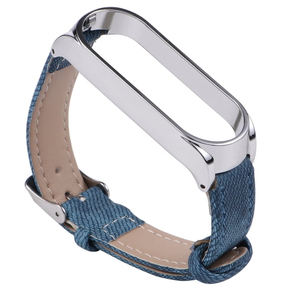 OULII Blue Watch Strap Comfortable Breathable Adjustable Replaceable Band for 5 5 NFC Smart Watch