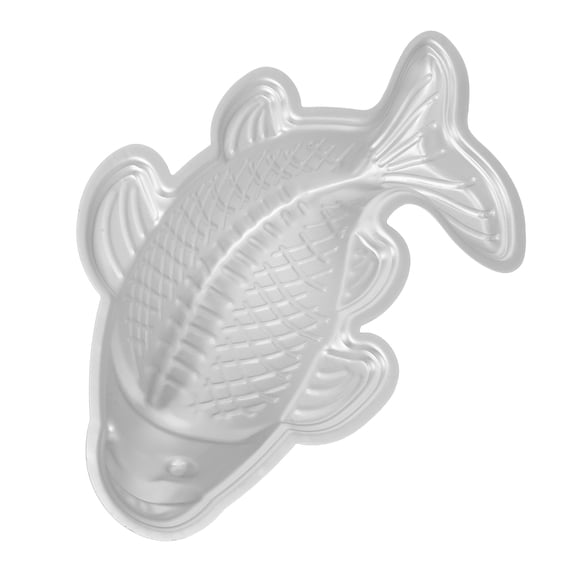 OULII Aluminum Alloy 3D Fish Shape Cake Mold for Baking, Dessert Pan, 1 Piece Non-Stick Bakeware