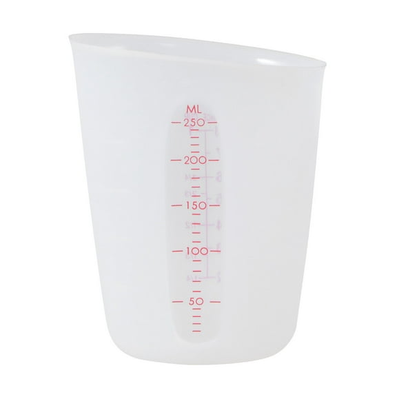 OULII Measuring Beaker Visible Graduations Safe for Baking Easy to Read