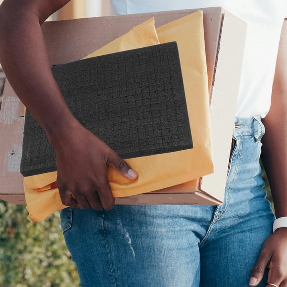OULII Versatile Black Foam Divider Sheet for Packing and Tool Case Protection