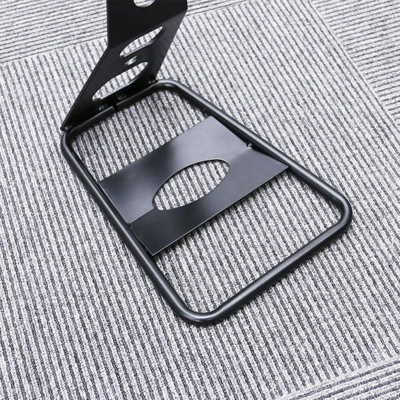 OULII Black Metal Bike Rack Stand with Folding Design, Display and Storage Solution