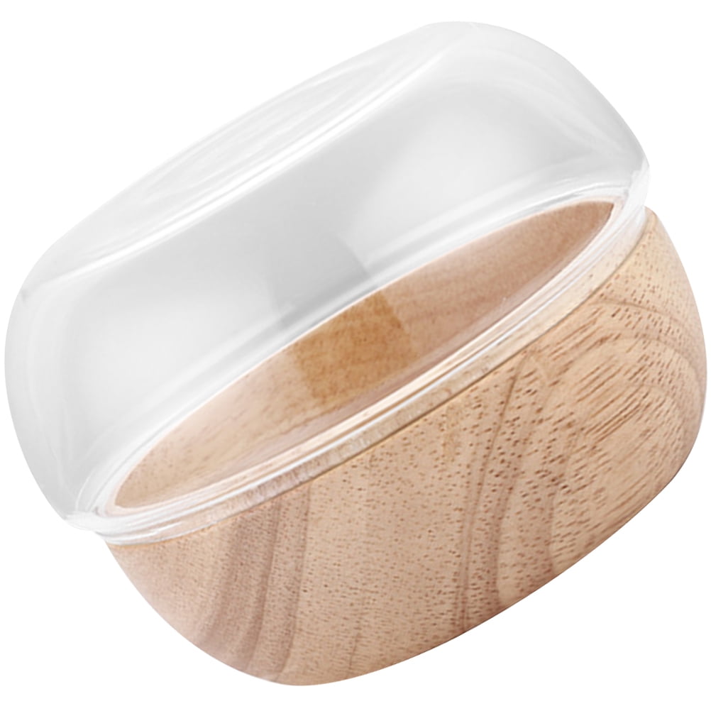 OULII Multi-Color Wooden Dessert Bowl for Storage Use Easy to Clean