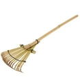 thumbnail image 1 of OULII Bamboo Garden Rake Light Green for Park Courtyard and Sand Pits, 1 of 8