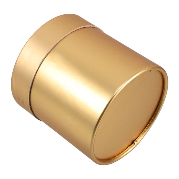 OULII Elegant Golden Round Flower Box for Wedding and Party Favor Decorations