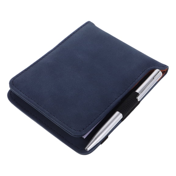 OULII Golf Scorebook with Pen Compact Blue Portable Notebook for Accurate Golf Scorekeeping