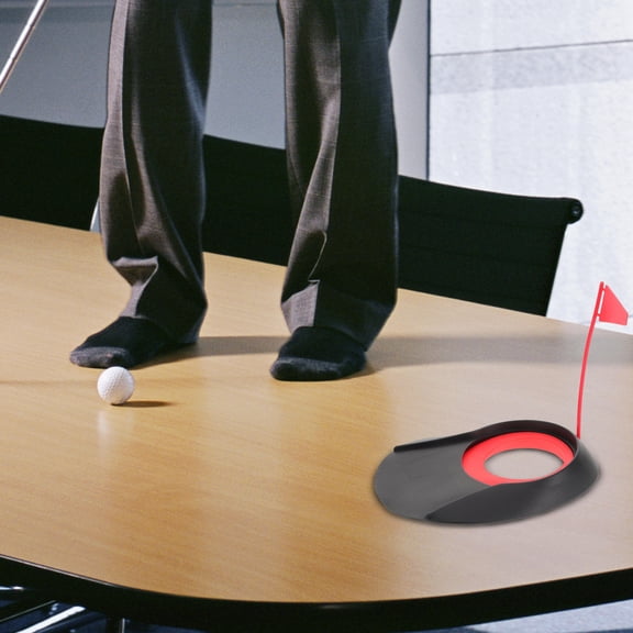 OULII Golf Putting Cup - 1 Piece Indoor Putting Trainer for Home and Office with Precision Practice Aid
