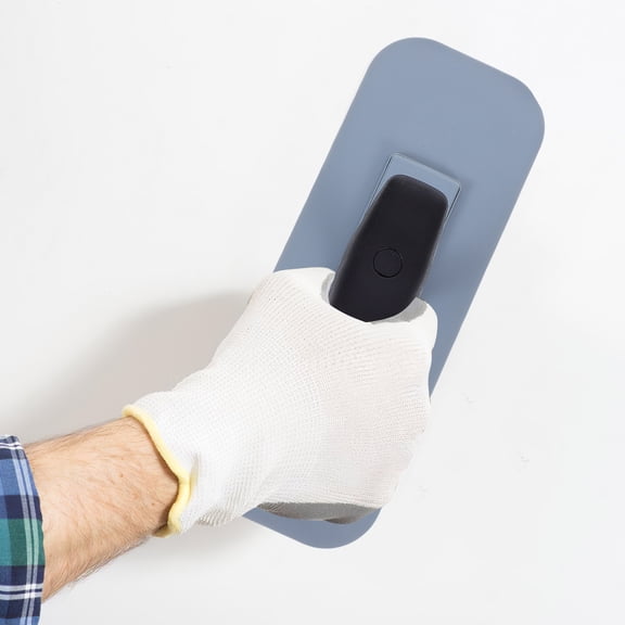 OULII Grey Corner Drywall Spatula with Rounded Edge for Smooth Finish and Versatile Wall Smoothing Use