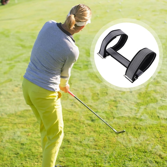 OULII Golf Swing Trainer Armband for Beginners with Elastic Arm Correction and Alignment