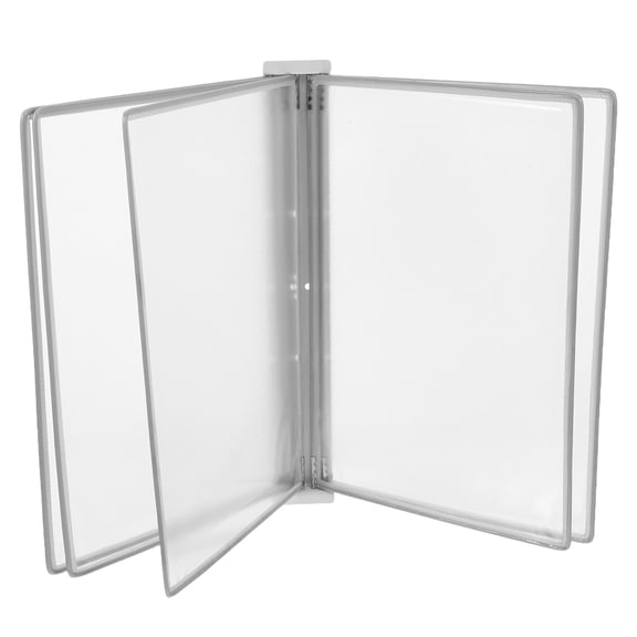 OULII Grey Wall File Organizer for Office with Space Saving Wall Mounted Document Holder
