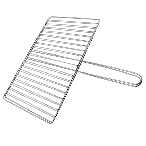 OULII Heavy Duty Thickened Stainless Steel Fish Grill Rack for Outdoor Camping and Bbq Use