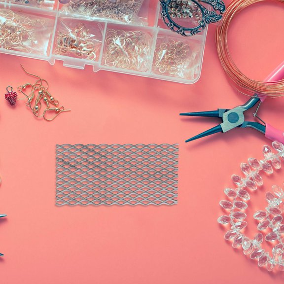 OULII High Conductivity Titanium Mesh Plating Tool Plated Silver Metal Electroplating Device