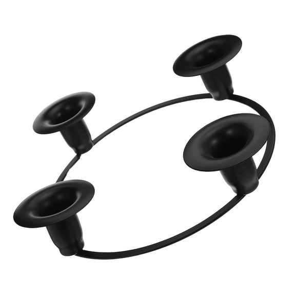 OULII Iron Candle Stand for Christmas Decor with Universal Candle Cup Design