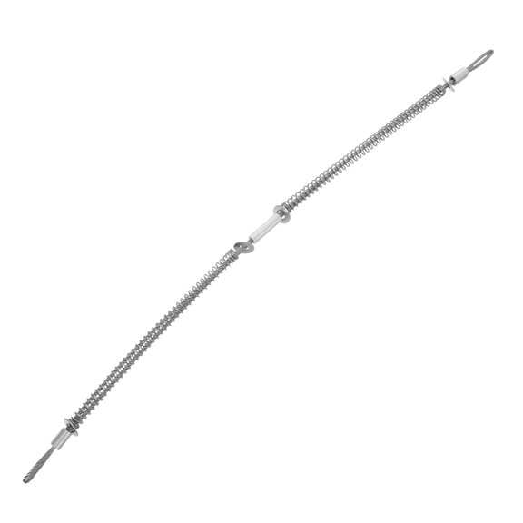 OULII Industrial Stainless Steel Hose Safety Cable for Compressor and Hydraulic Hose Connection Protection