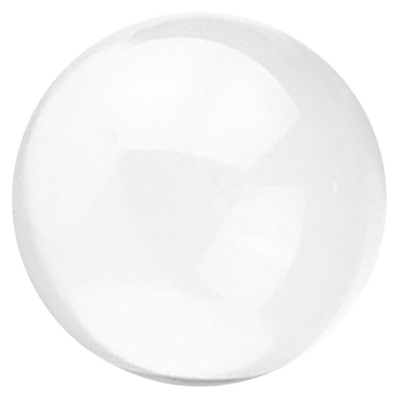 OULII Clear Acrylic Juggling Ball For Professionals Decorative Piece For Parties 1Pack