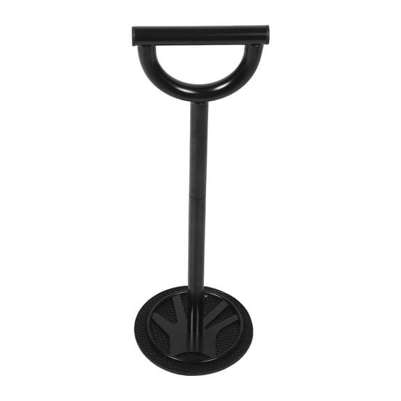 OULII Black Metal Kitchen Trash Compressor Space Saving Waste Compaction