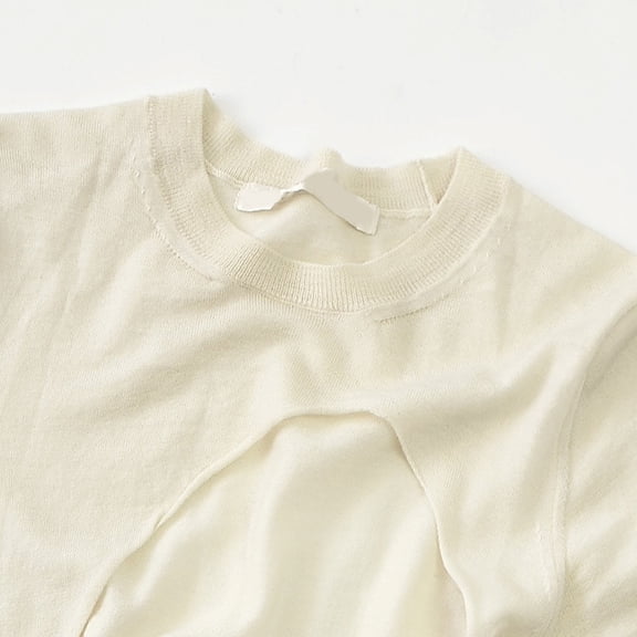 OULII White Blank Neck Labels Made of Soft Nonwoven Fabric, Perfect for Clothing Tags and Apparel Identification