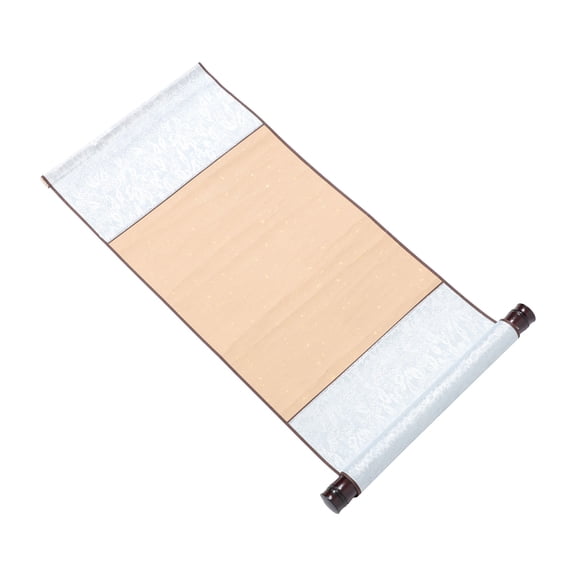 OULII Light Brown Scroll Paper for Chinese , Brush Painting, Art Practice, Craft Paper Roll Supply