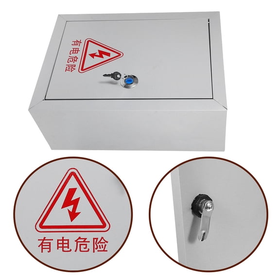 OULII Metal Electrical Distribution Box for Home and Office Wiring Solutions