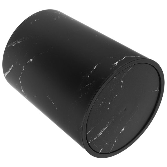 OULII Living Room Trash Can Plastic Swing Lid Design for Office Users 1Pack