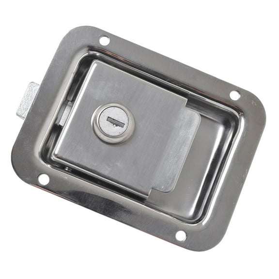 OULII Stainless Steel Atv Toolbox Lock Paddle Latch for Rv and Trailer Silver