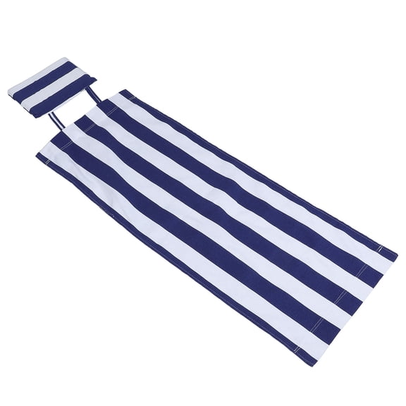 OULII Lounge Chair Accessories Blue Canvas Replacement for Camping and Home Use 1Set