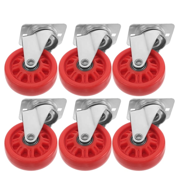 OULII Mechanic Creeper Caster Wheel Nylon Swivel for Quiet Mobility and Easy Oil Management