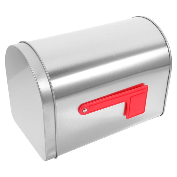 OULII Durable Tin Mailbox Assorted Color Spacious Design for Storage