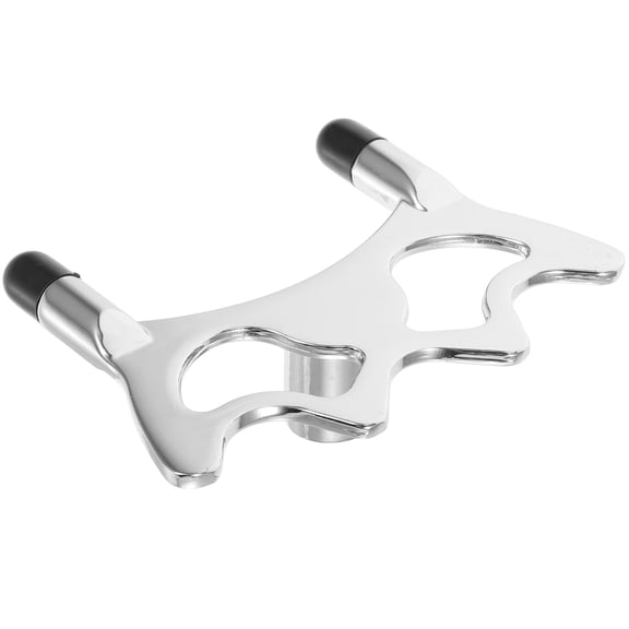 OULII Metal Pool Cue Bridge Rest with Multiple Positions and Protective Rubber Caps for Billiards