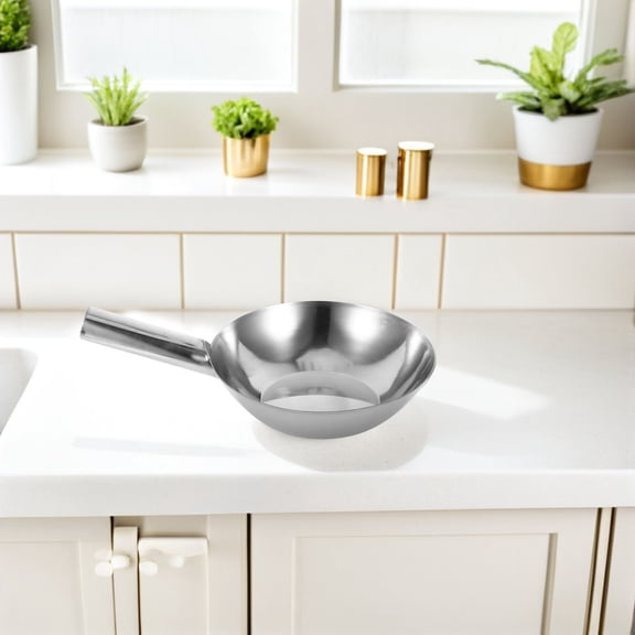 OULII Ramen Soup Spoon Stainless Steel Polished Finish Versatile Kitchen Ladle for Cooking