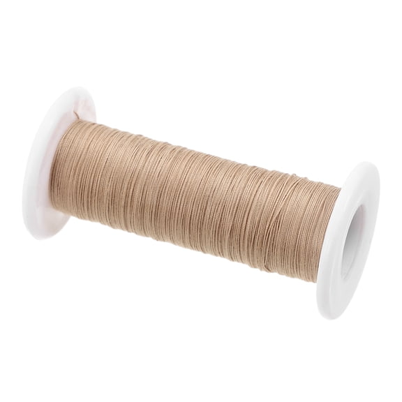 OULII Model Boat Rigging Rope Beige for Ship Model with Realistic Weave Texture and Stable Draping