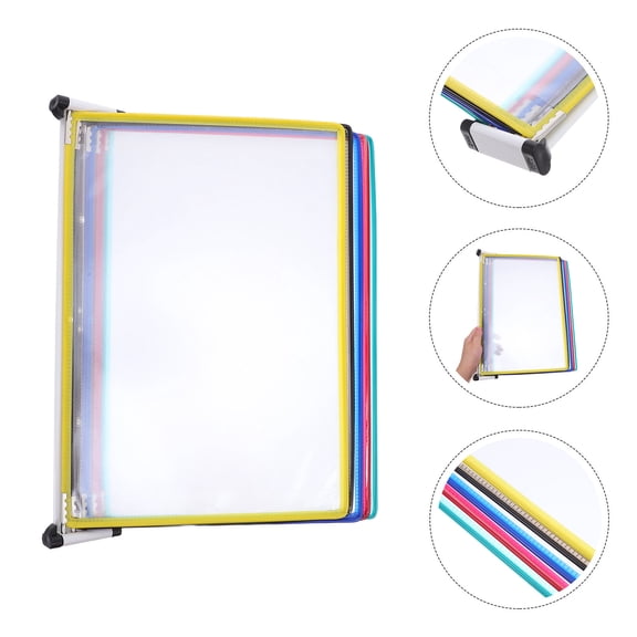 OULII Space Saving Hanging Wall File Organizer for A4 Documents and Binders