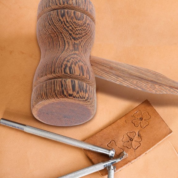 OULII Multi Functional Stone Craft Hammer for Clear Rubbing and Engraving Art Projects