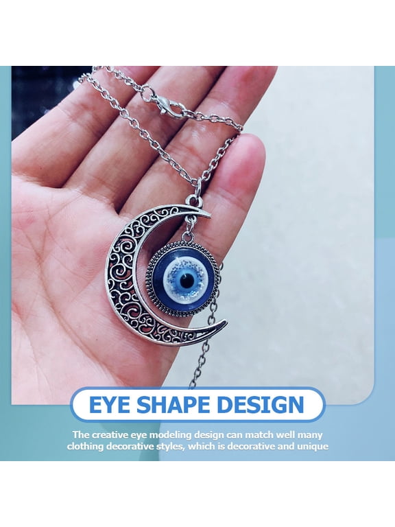 Neck Chain Decor Creative Design Evil Eye Jewelry for Women 1Set for Parties