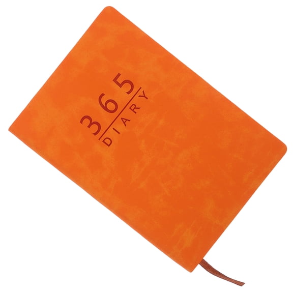 OULII Orange Planner Book 2026 Academic Diary with Tabbed Months and Rounded Edges