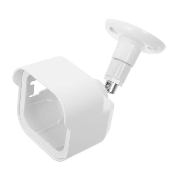 OULII Security Camera Shield Cover, White Plastic, Weatherproof, Adjustable Bracket, Universal Fit