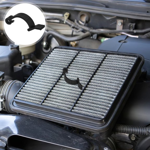 OULII Pa66 Black Air Filter Holder Bracket for Car Intake Systems Ensuring Precise Fit and Enhanced Sealing