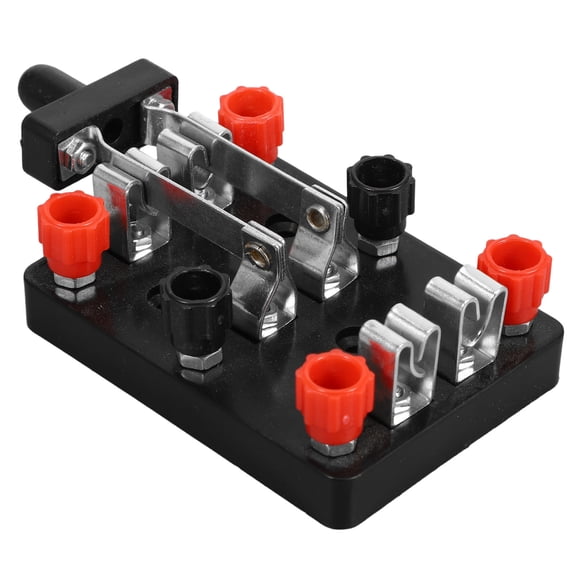 OULII Double Pole Switch for Physics Laboratory and Electrical Experiment Teaching Equipment