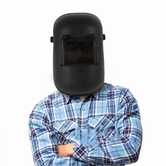 OULII Plastic Welding Hood Work Hat with Good Workmanship Black Color