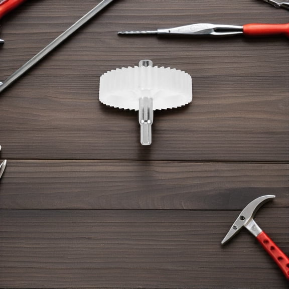 OULII Plastic Grinder Machine Gear Replacement in White for Precise Fit and Noise Reduction