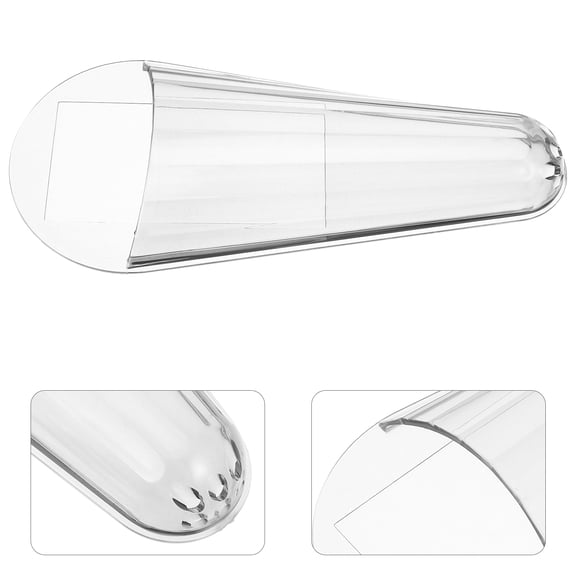 OULII Wall Mounted Storage Rack with Protective Cover for Scissor Organization in Kitchen and Office