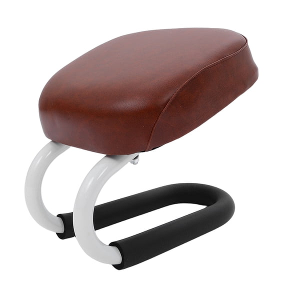 OULII Ergonomic Coffee Meditation Bench with Cushioned Seat for Home Yoga and Prayer