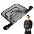 thumbnail image 1 of OULII Waitress Waist Apron Grey with Multipocket Design for Restaurant Staff 1Set, 1 of 7
