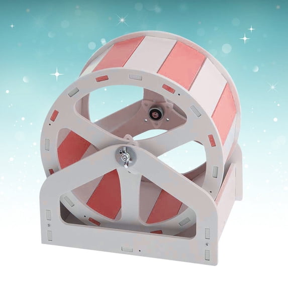 OULII Quiet Lightweight Hamster Running Wheel with Easy Storage, Design ...