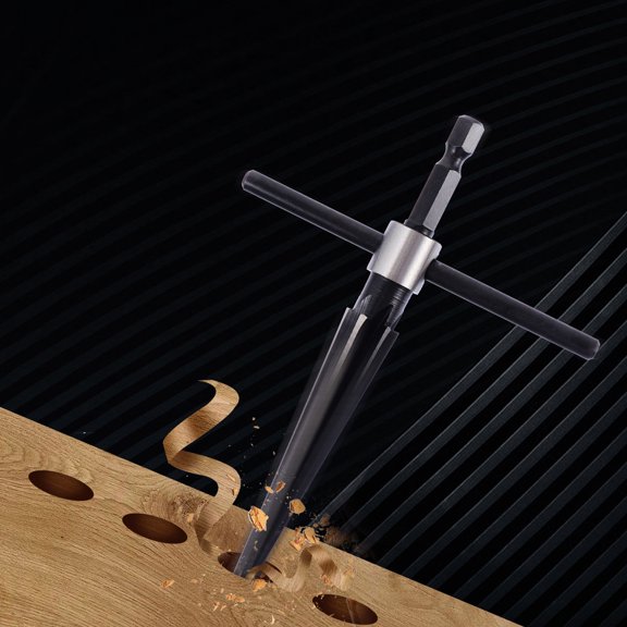 OULII Reaming Tool Taper Reamer Black for DIY Enthusiasts 1 Set