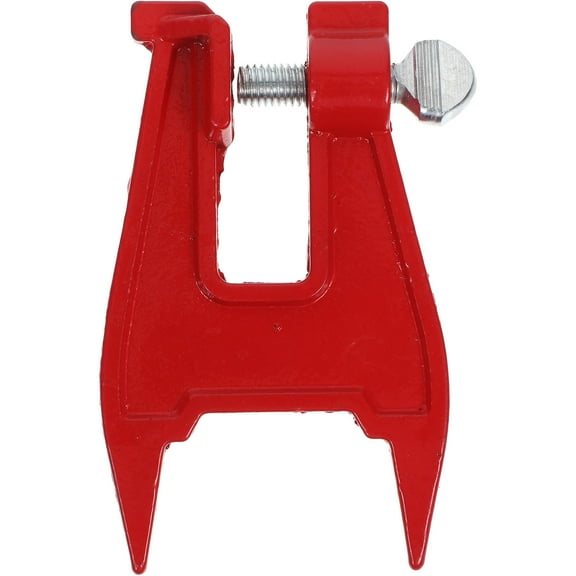 OULII Adjustable Chainsaw Stump Vise Clamp, Alloy Steel Construction, 1 Set for Secure Wood Cutting