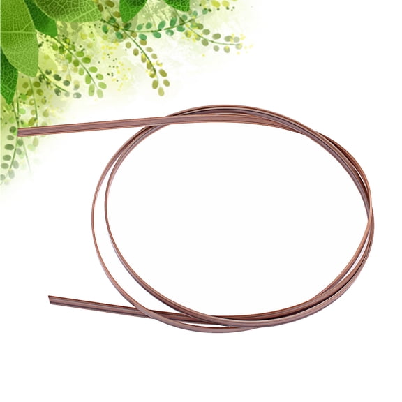 OULII Brown Plastic Guitar Binding Strip for Guitar Body Crafting, Repair, and Accessories